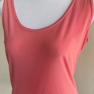 Pink Sheer Tank Top